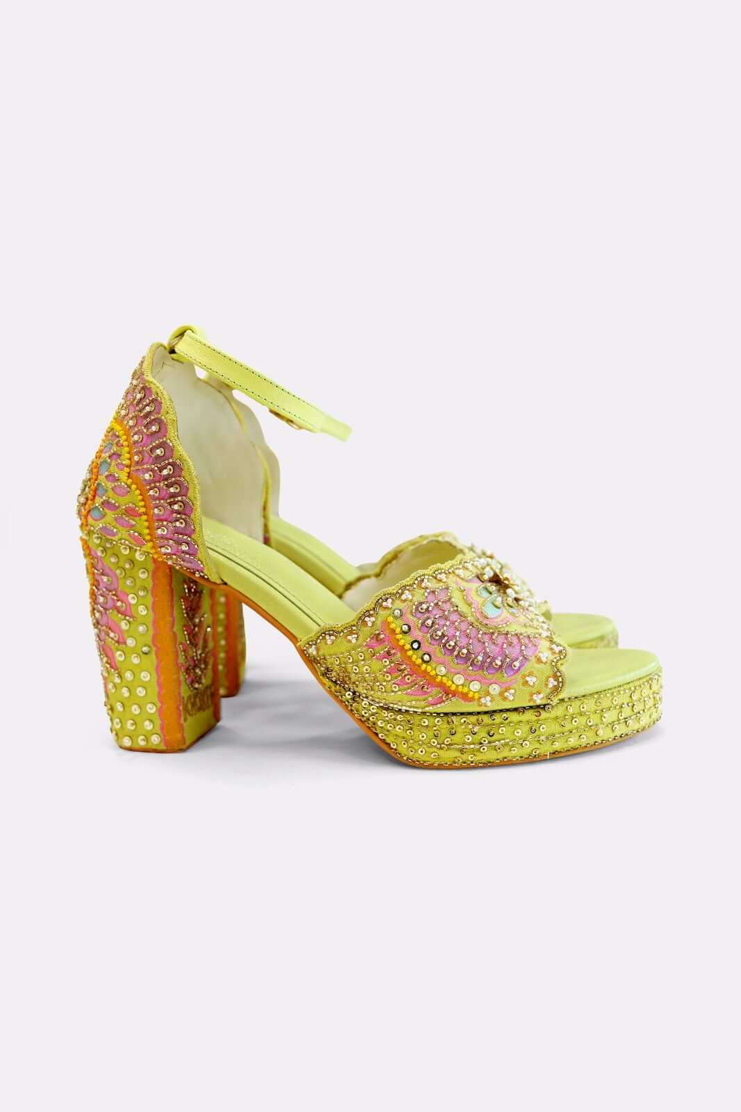 MOGGAR VANA PLATFORM HEELS