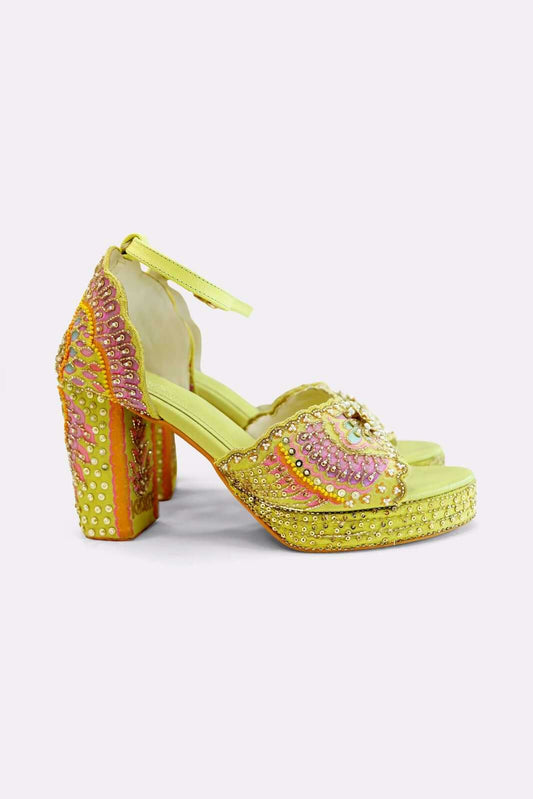 MOGGAR VANA PLATFORM HEELS
