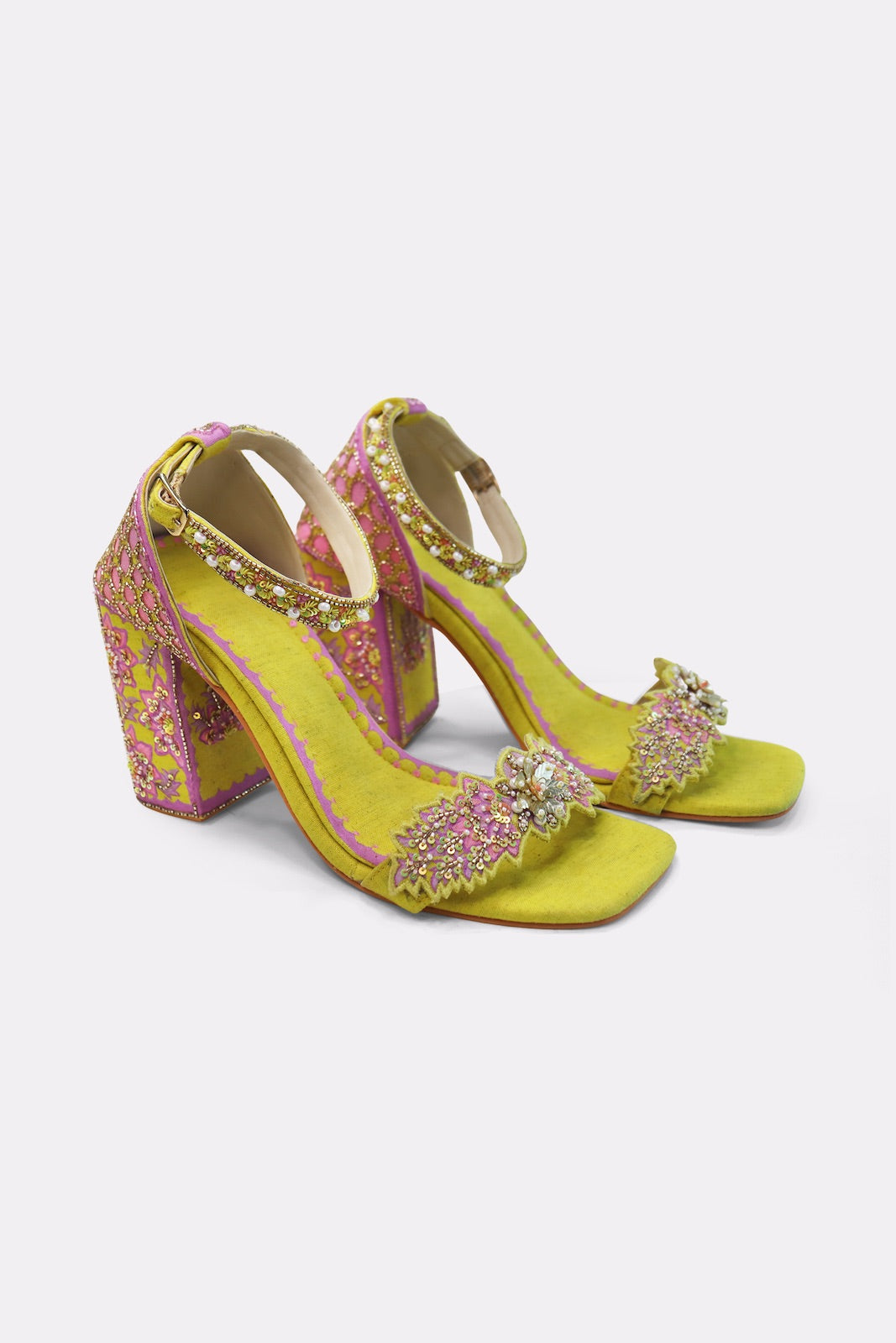 MOHHAR BLOSSOM HEELS