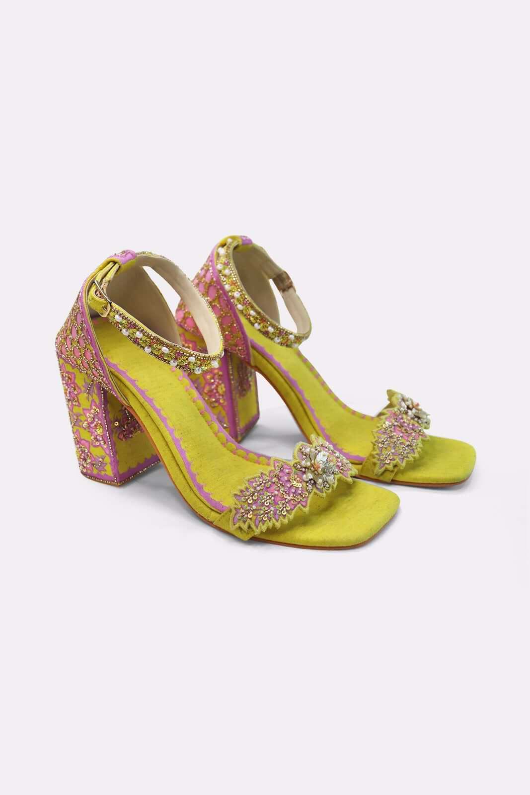 MOHHAR BLOSSOM HEELS