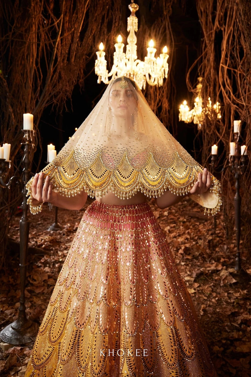 MOONVEIL LEHENGA SET