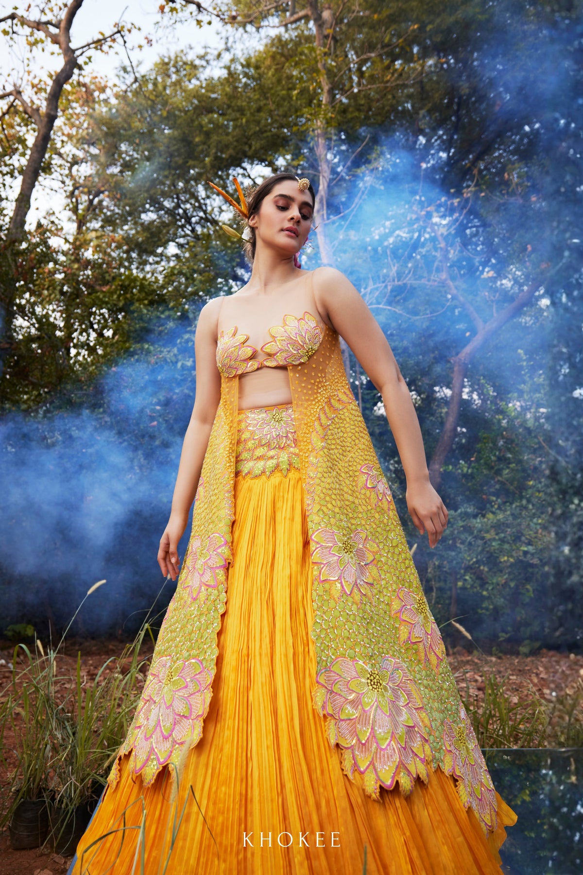 FLORIELLE BLOUSETTE LEHENGA SET