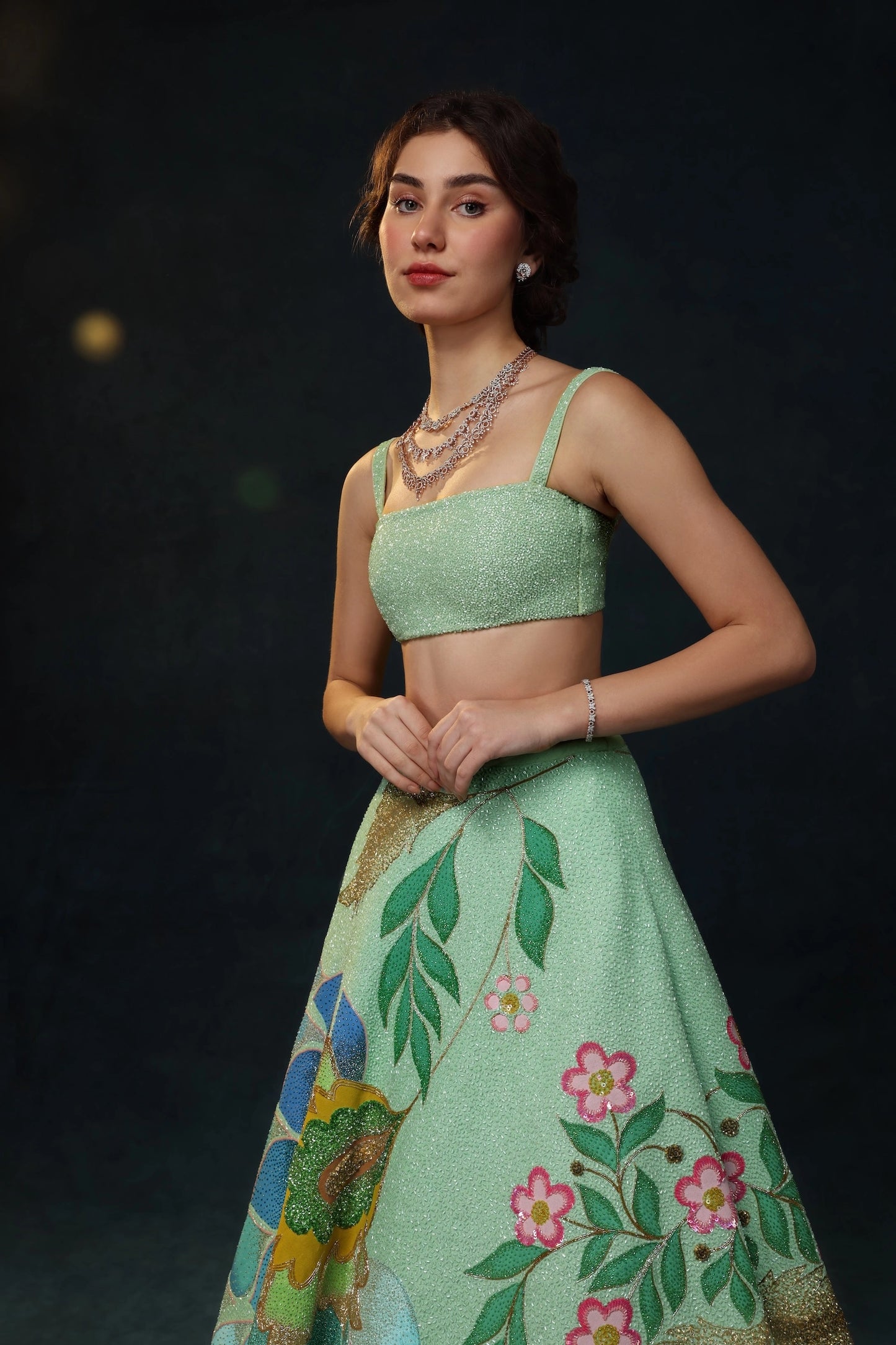 OCEANA LEHENGA SET