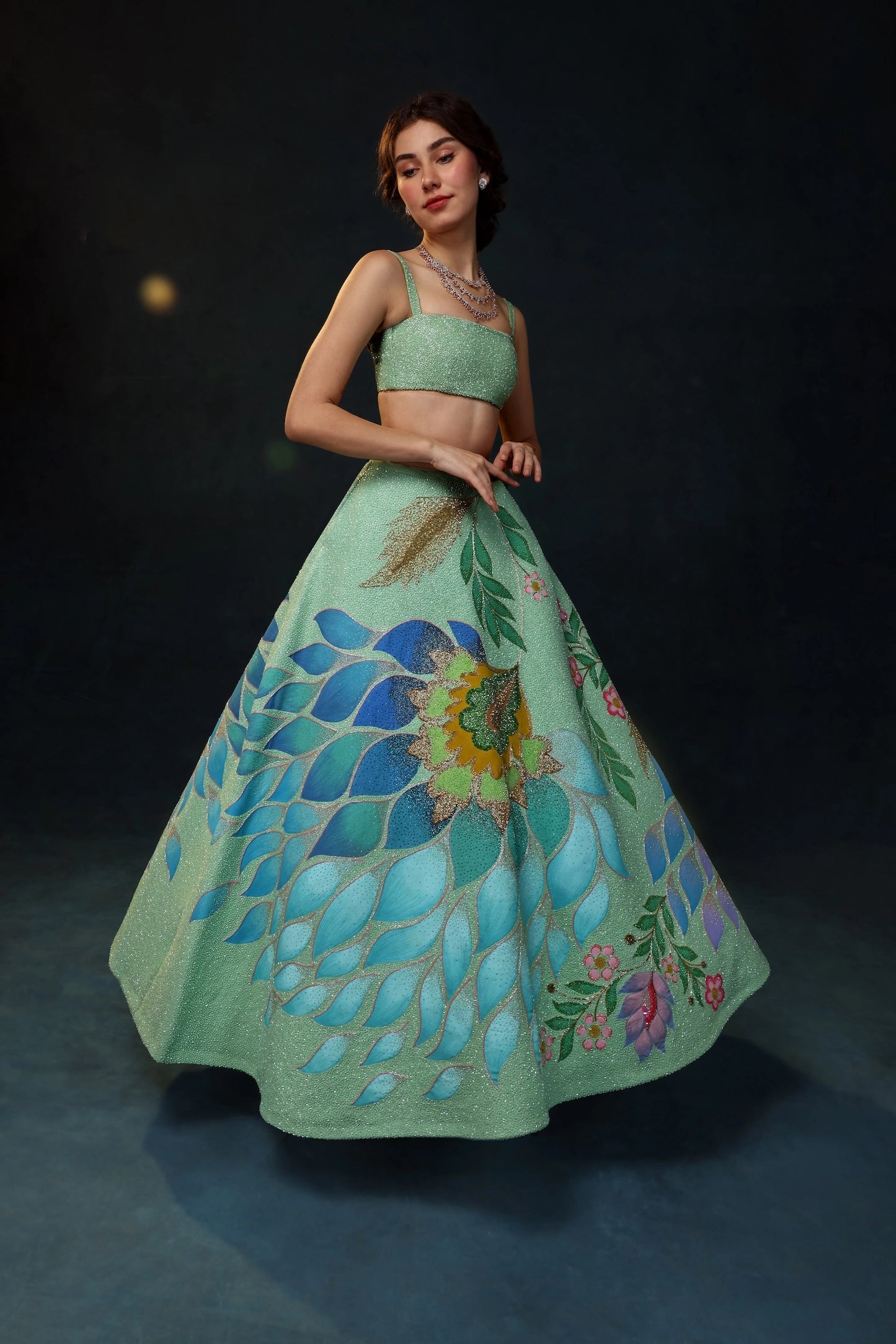 OCEANA LEHENGA SET