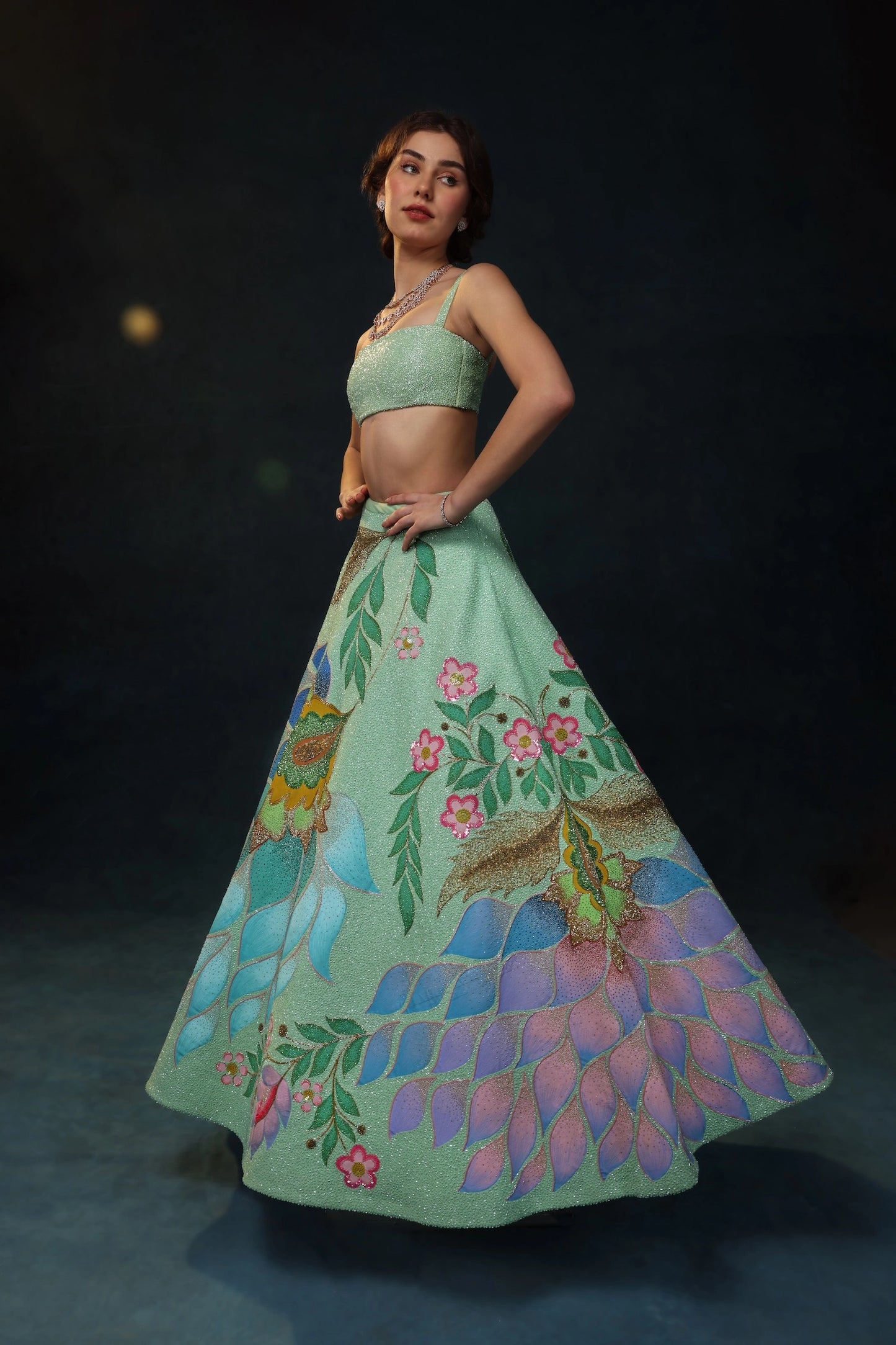 OCEANA LEHENGA SET
