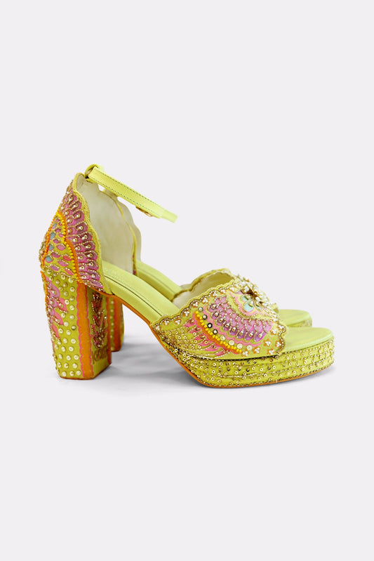 MOGGAR VANA PLATFORM HEELS