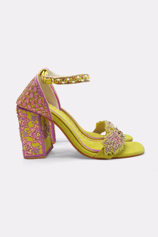 MOHHAR BLOSSOM HEELS