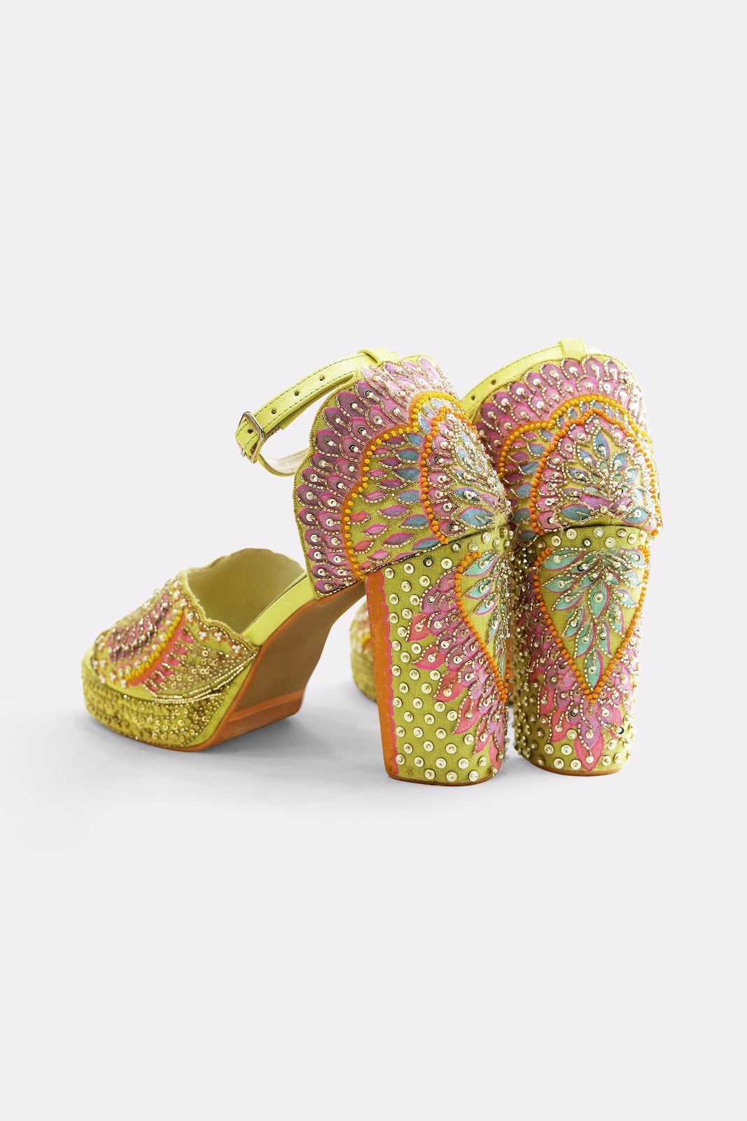 MOGGAR VANA PLATFORM HEELS