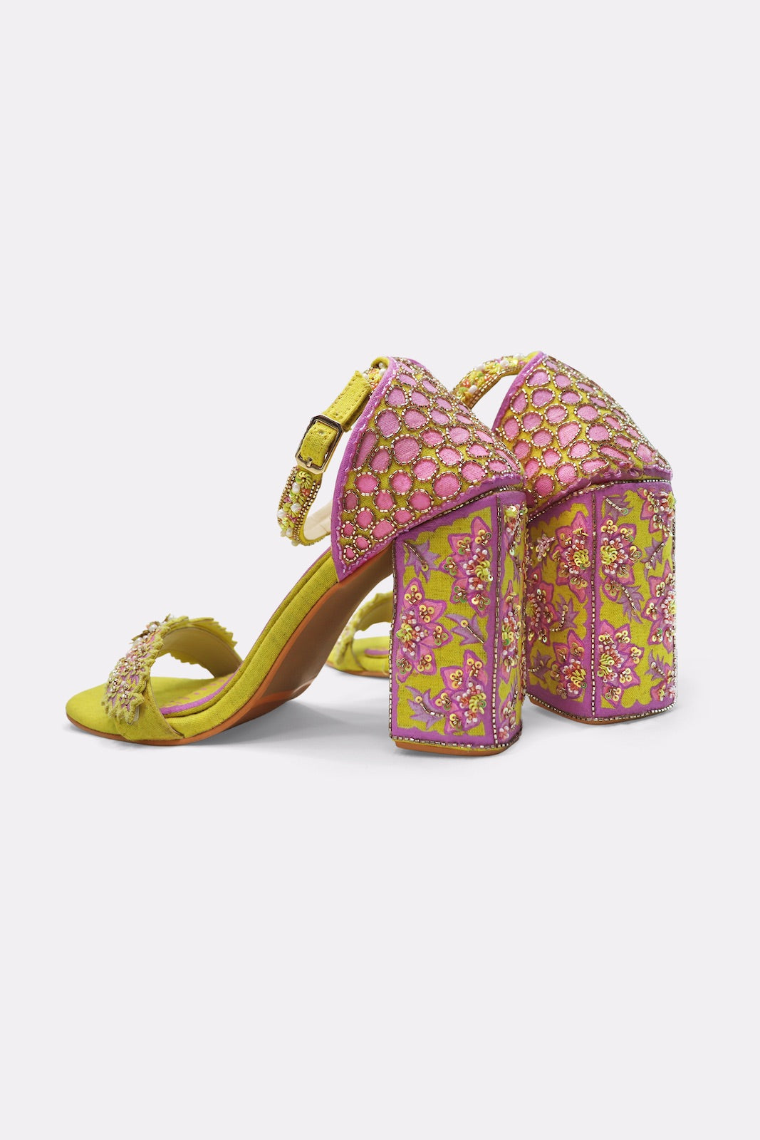 MOHHAR BLOSSOM HEELS