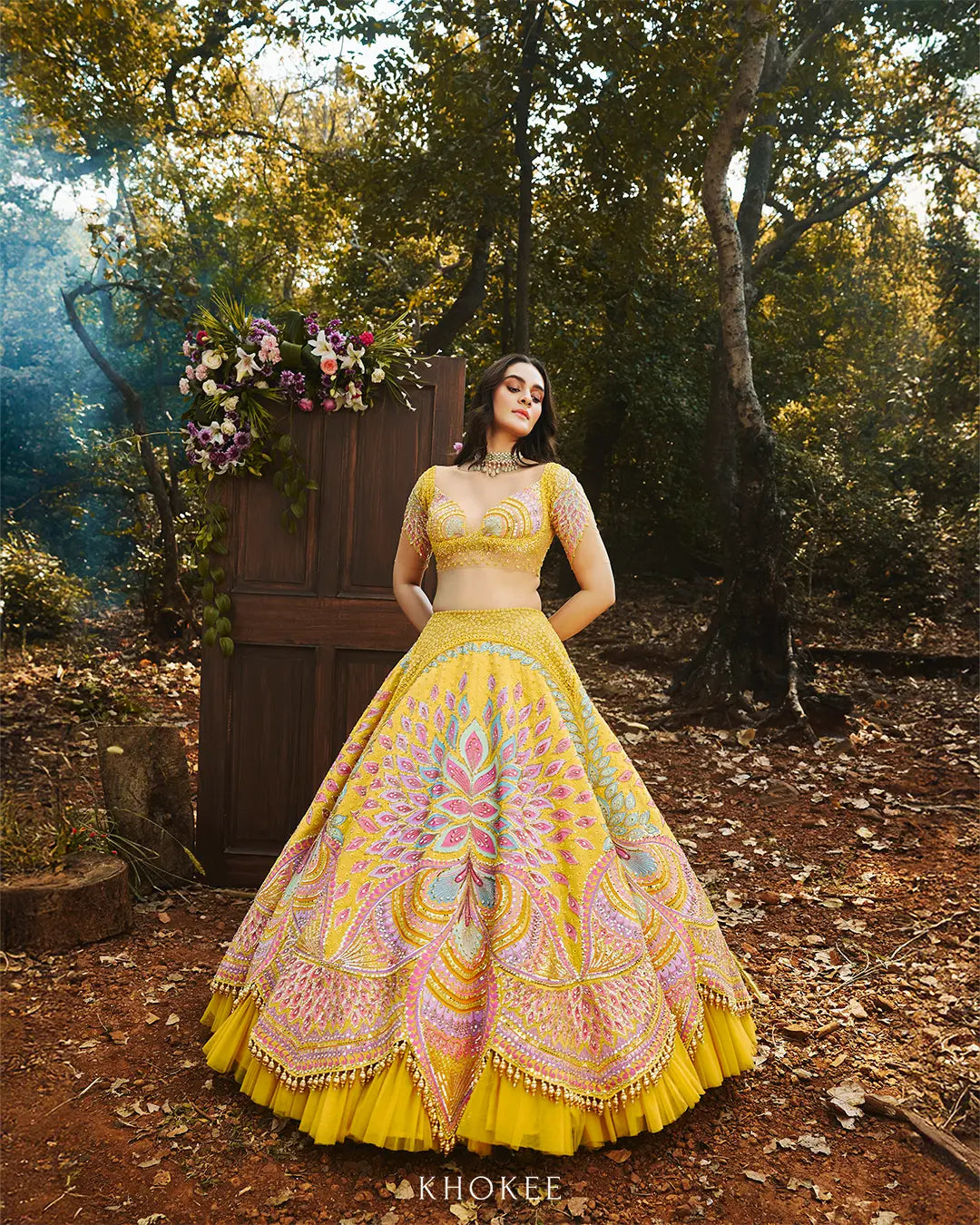 MOGGAR FLOREN LEHENGA
