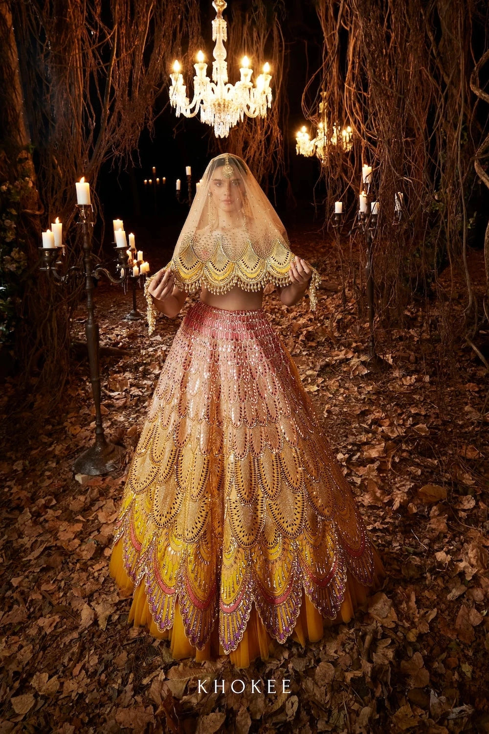 MOONVEIL LEHENGA SET
