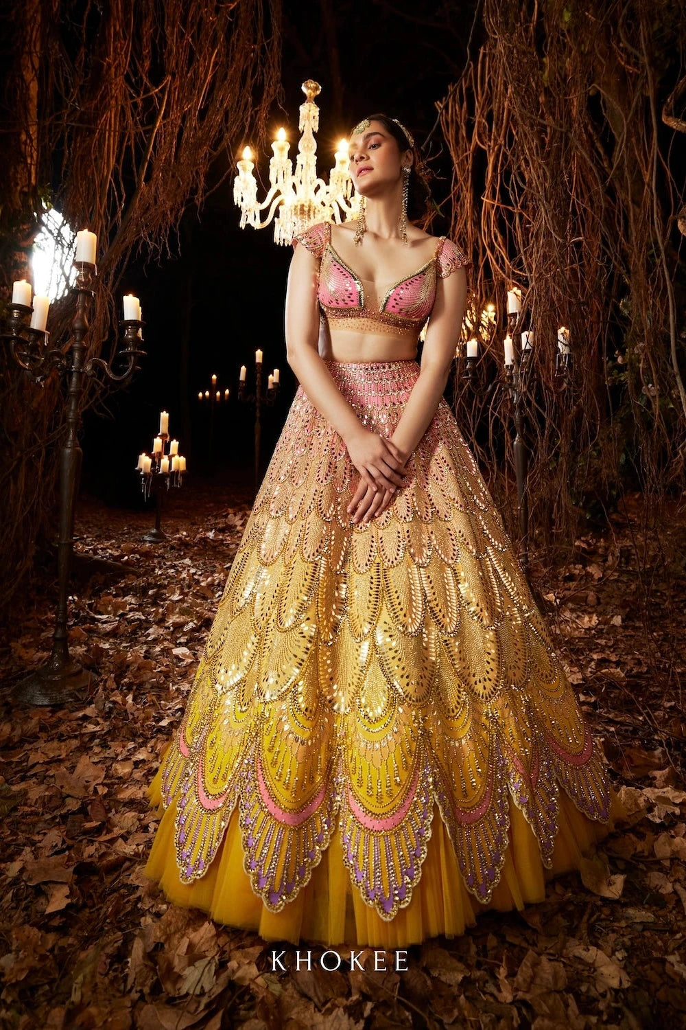MOONVEIL LEHENGA SET