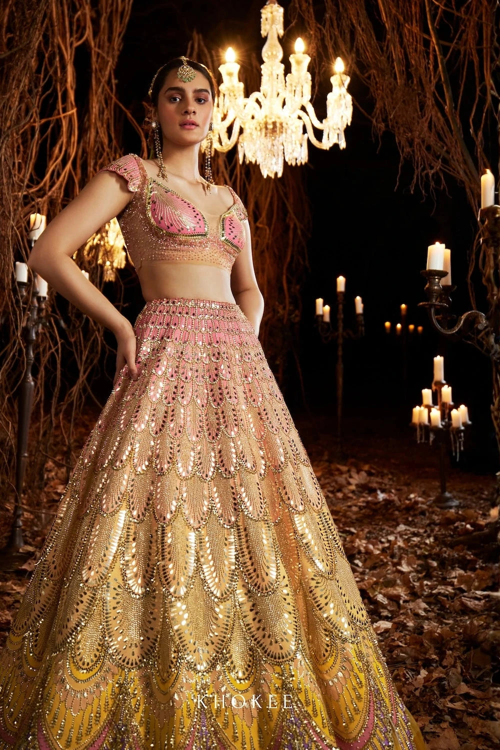 MOONVEIL LEHENGA SET