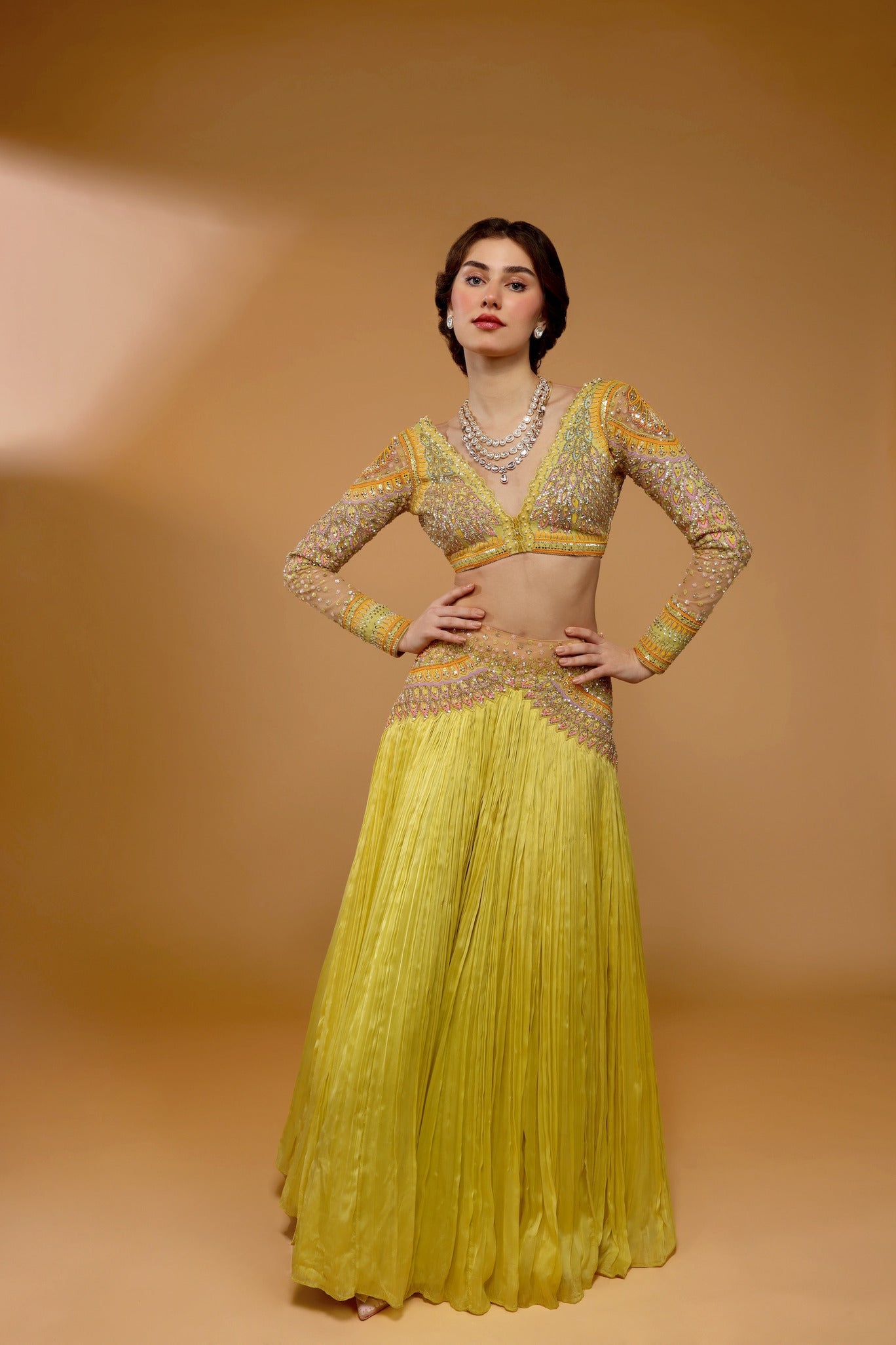 PARNA LEHENGA SET