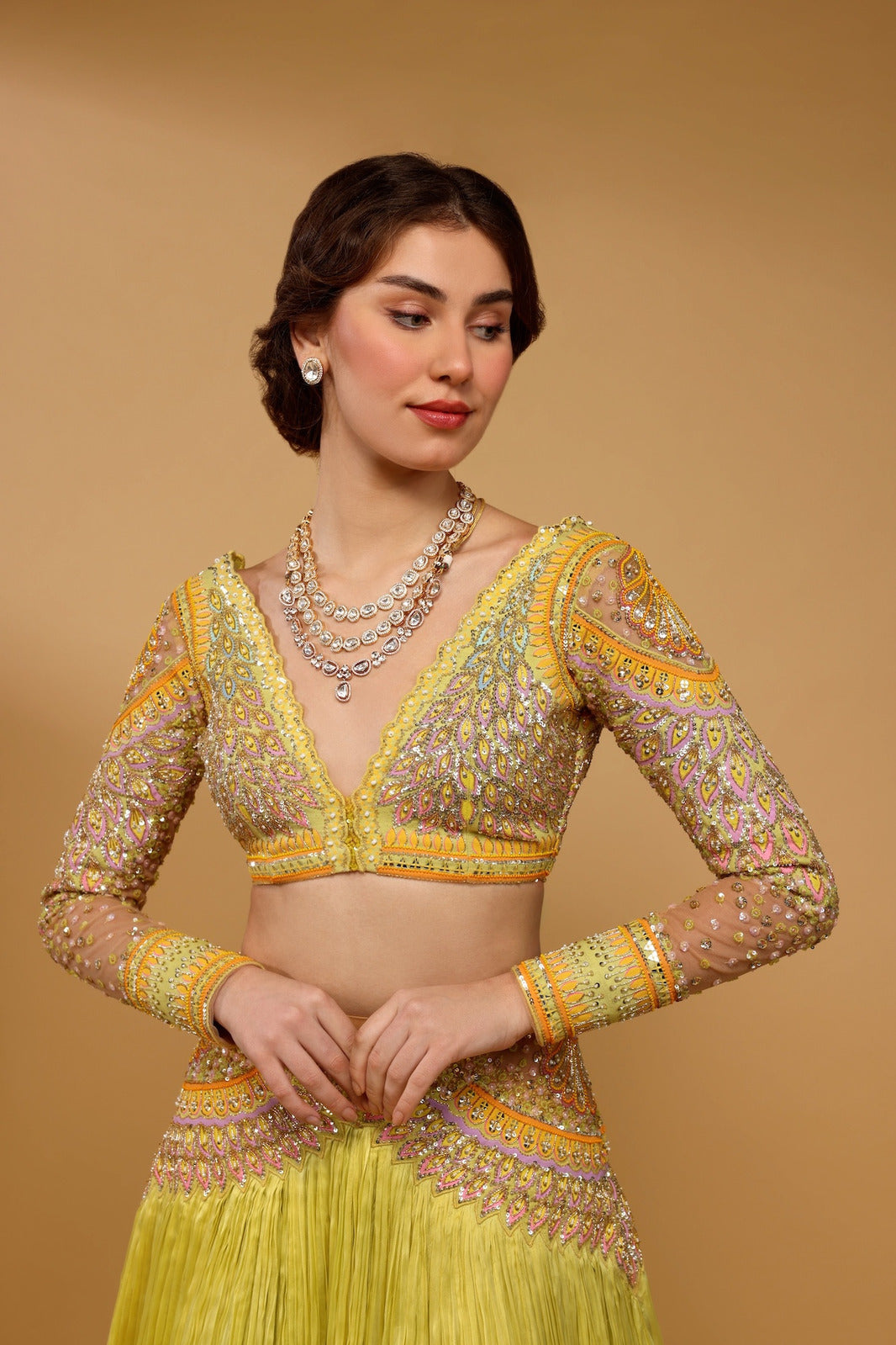 PARNA LEHENGA SET