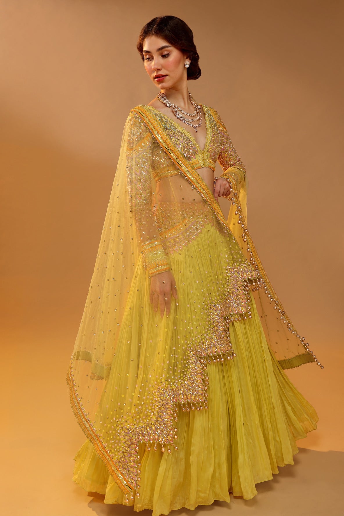 PARNA LEHENGA SET
