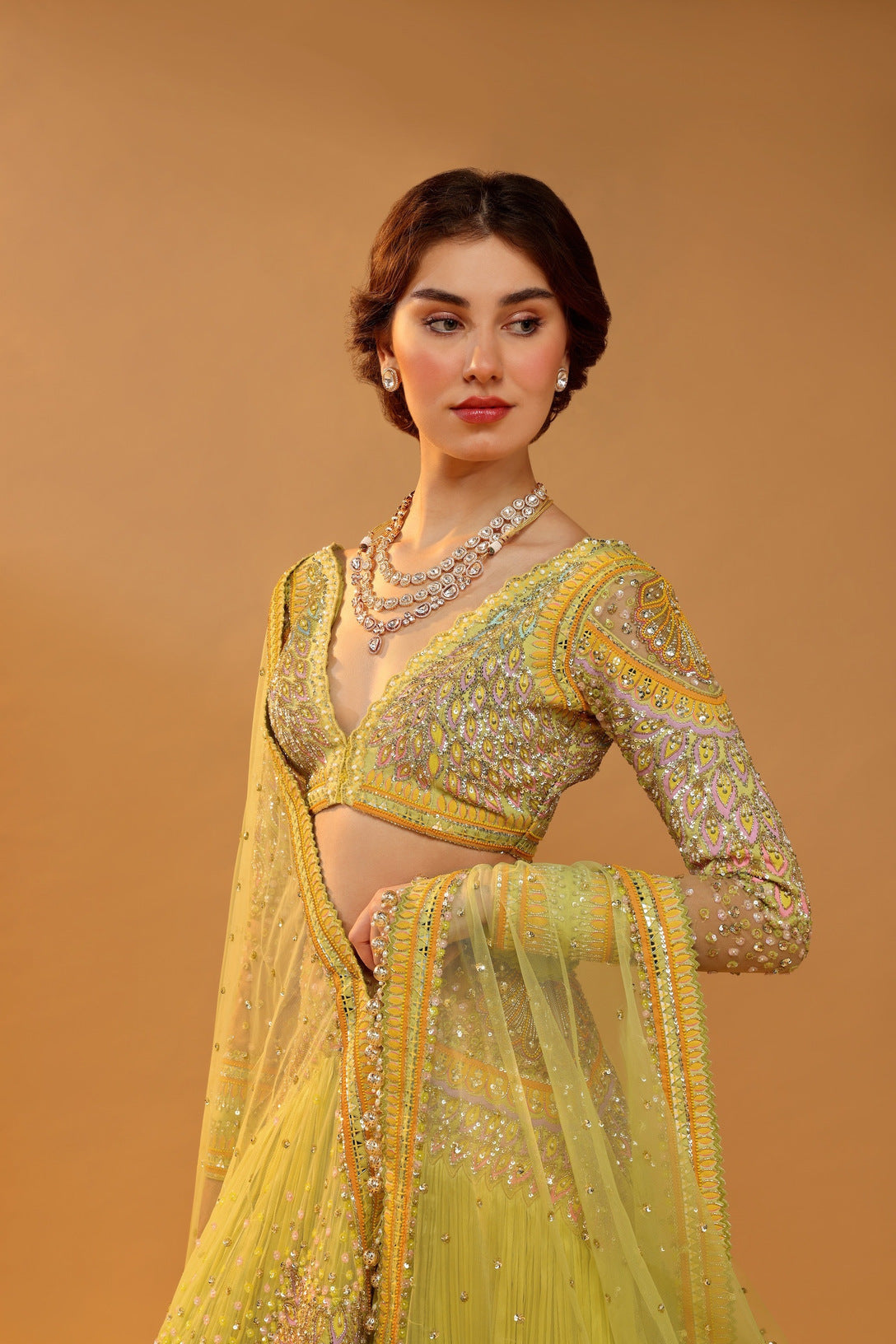 PARNA LEHENGA SET