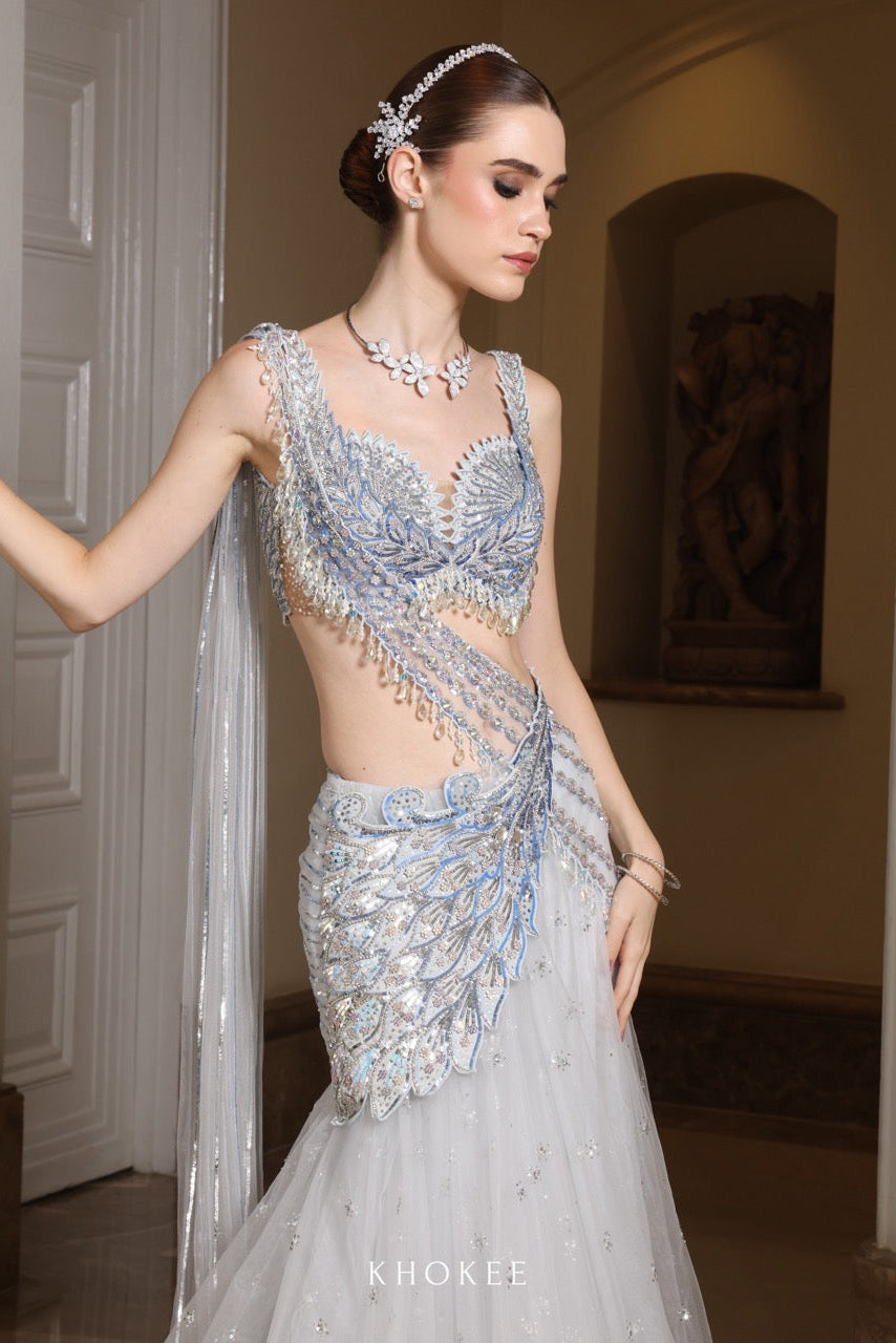 STARDUST SAREE SET