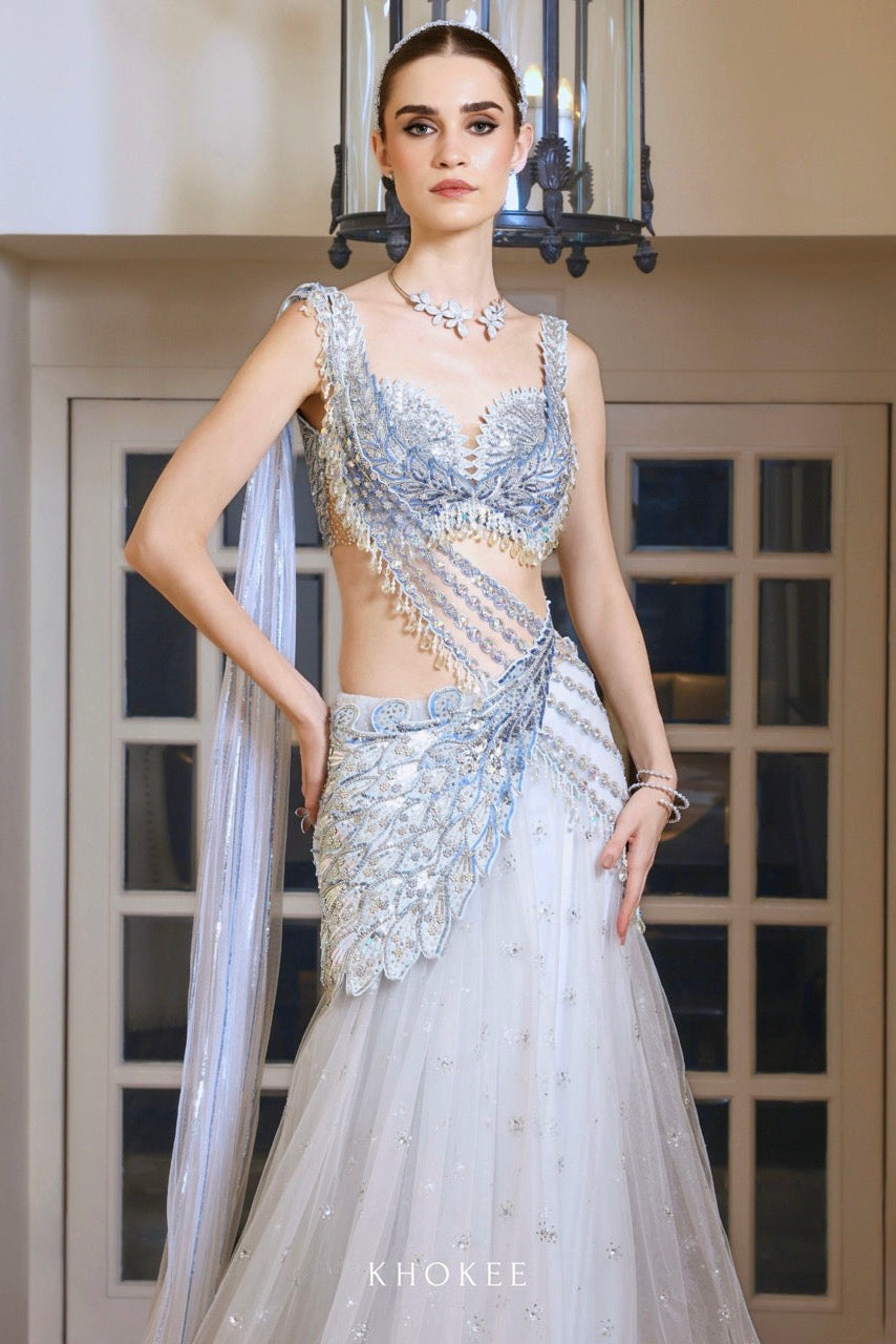 STARDUST SAREE SET