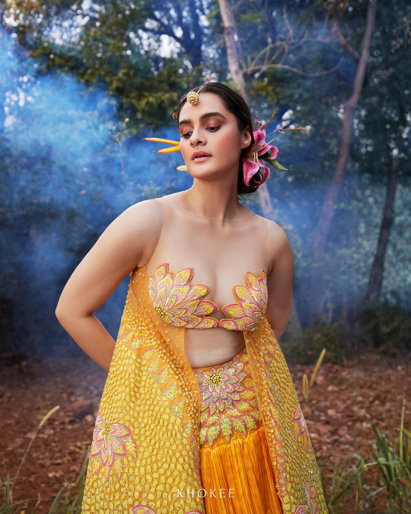 FLORIELLE BLOUSETTE LEHENGA SET