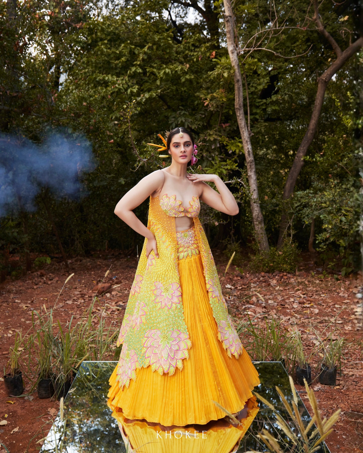 FLORIELLE BLOUSETTE LEHENGA SET