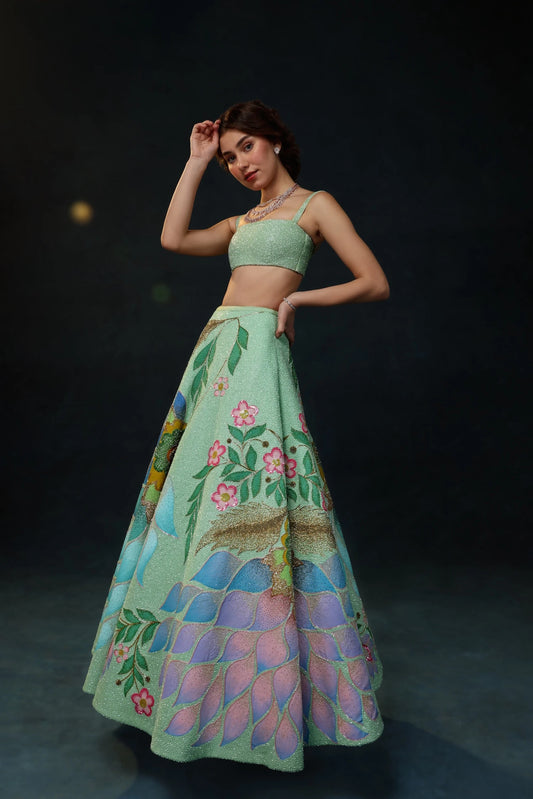 OCEANA LEHENGA SET