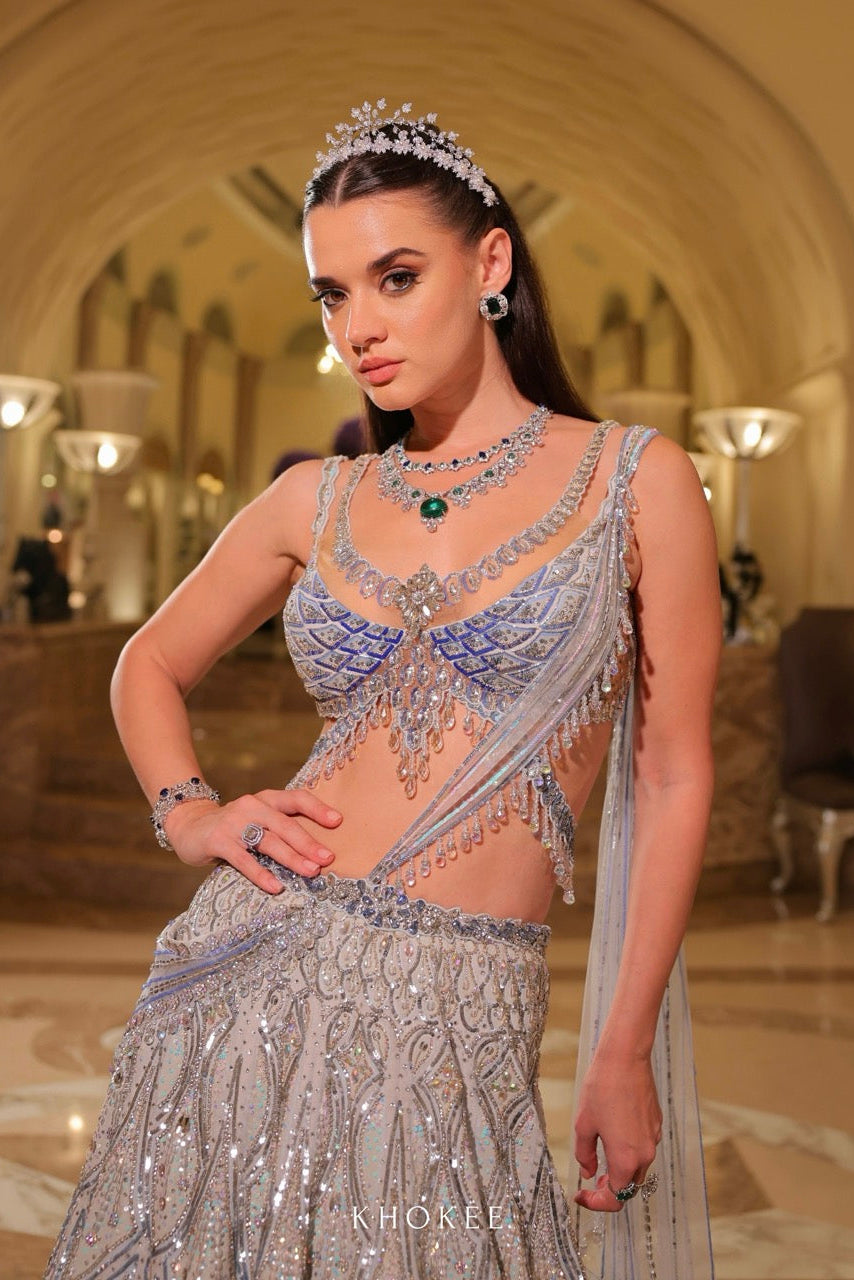 CELESTIA LEHENGA SET