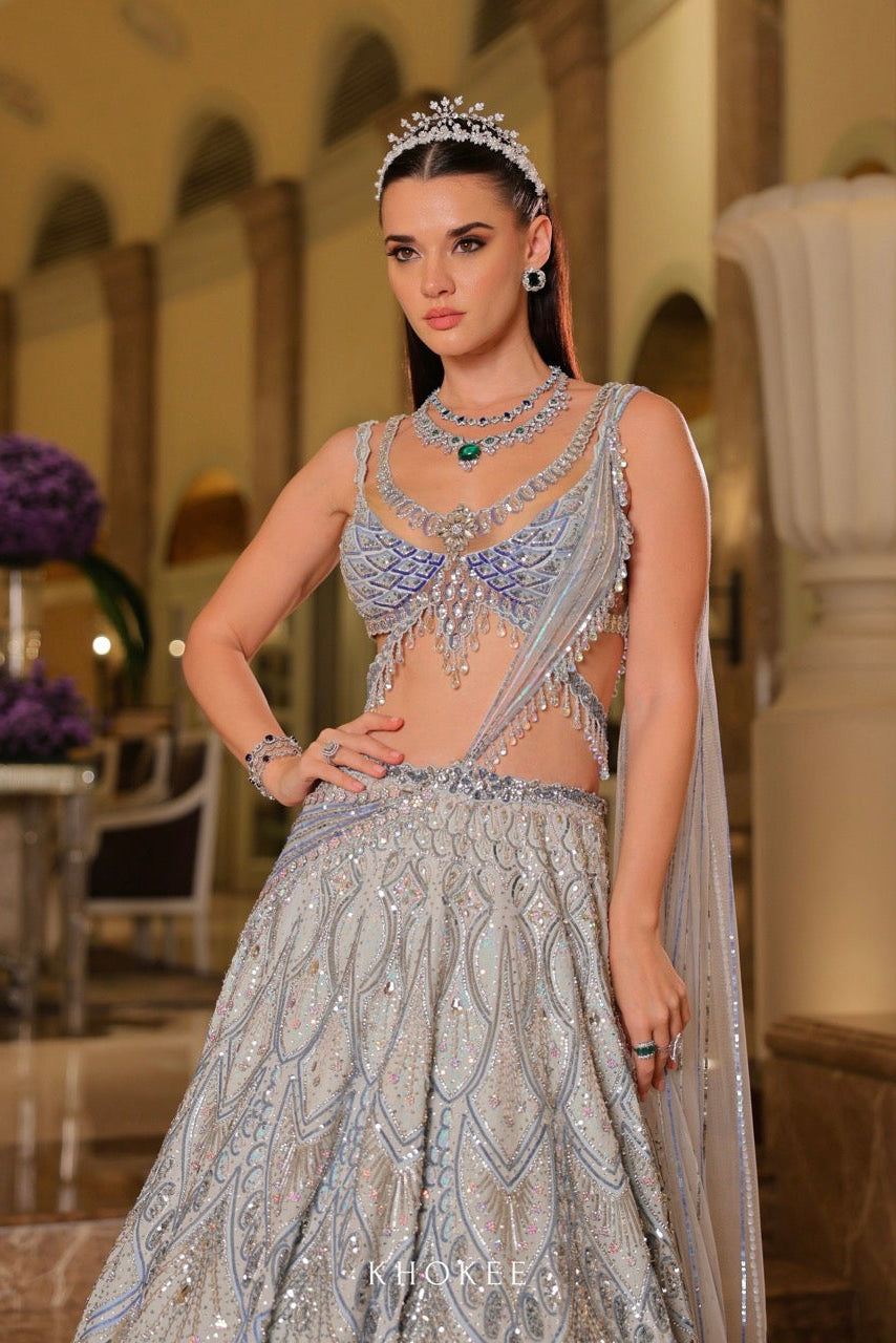 CELESTIA LEHENGA SET