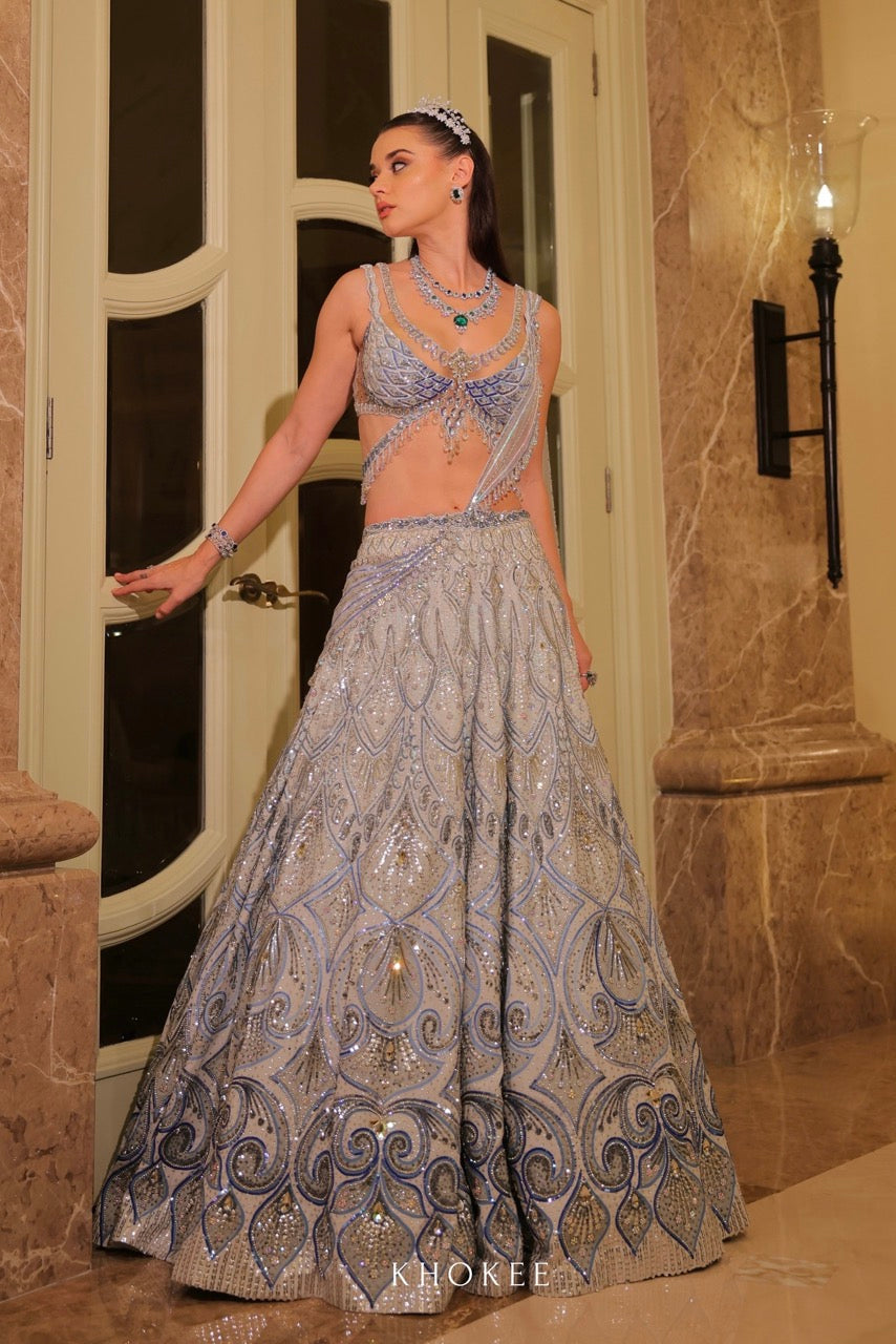 CELESTIA LEHENGA SET