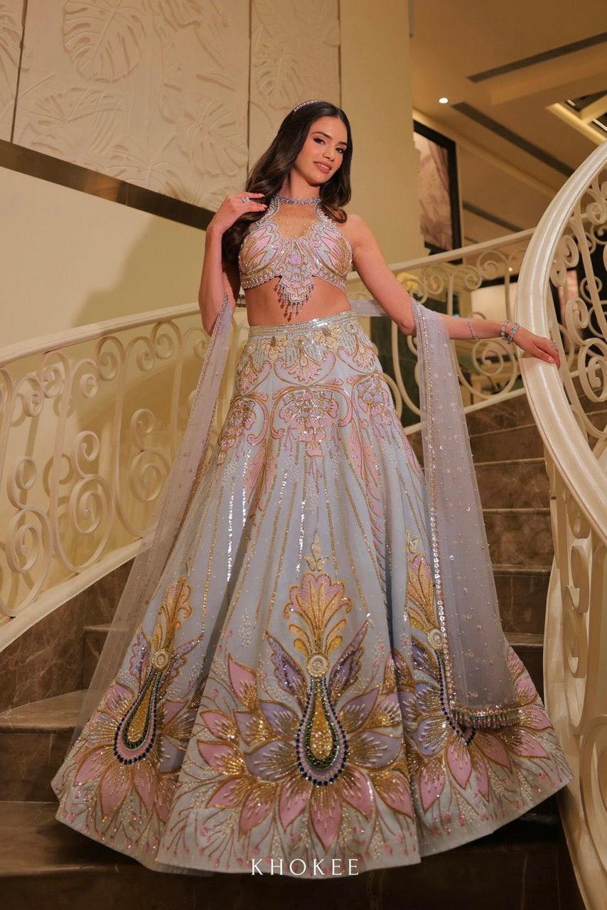 LITTLE HEARTS LEHENGA SET