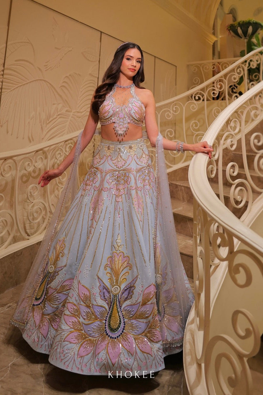 LITTLE HEARTS LEHENGA SET