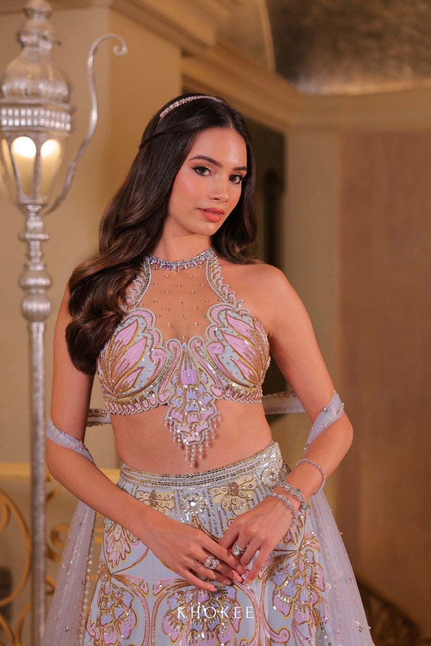 LITTLE HEARTS LEHENGA SET