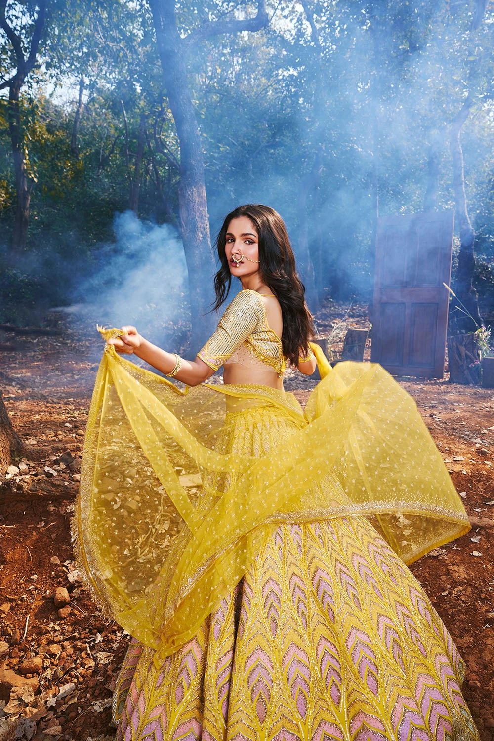 PATTI LEHENGA SET