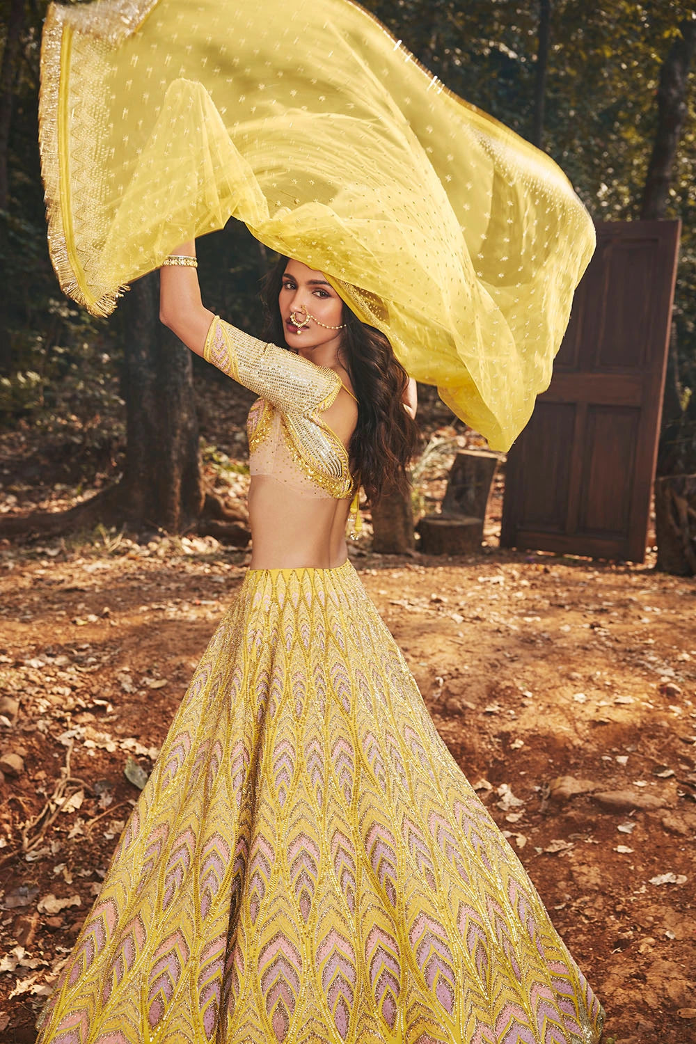 PATTI LEHENGA SET