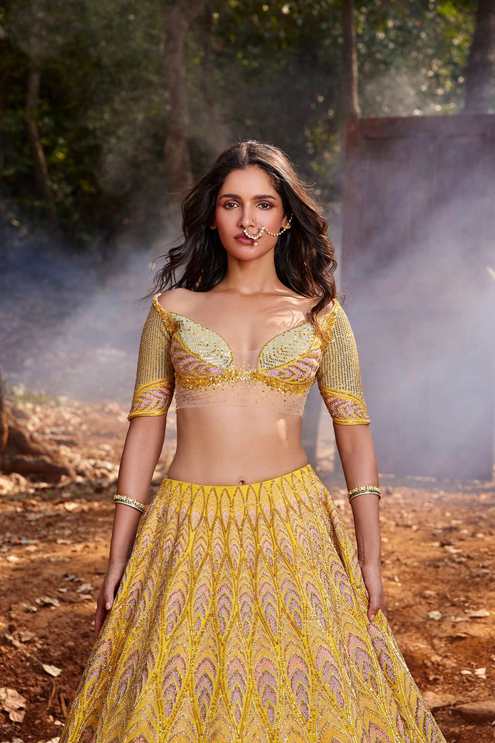 PATTI LEHENGA SET