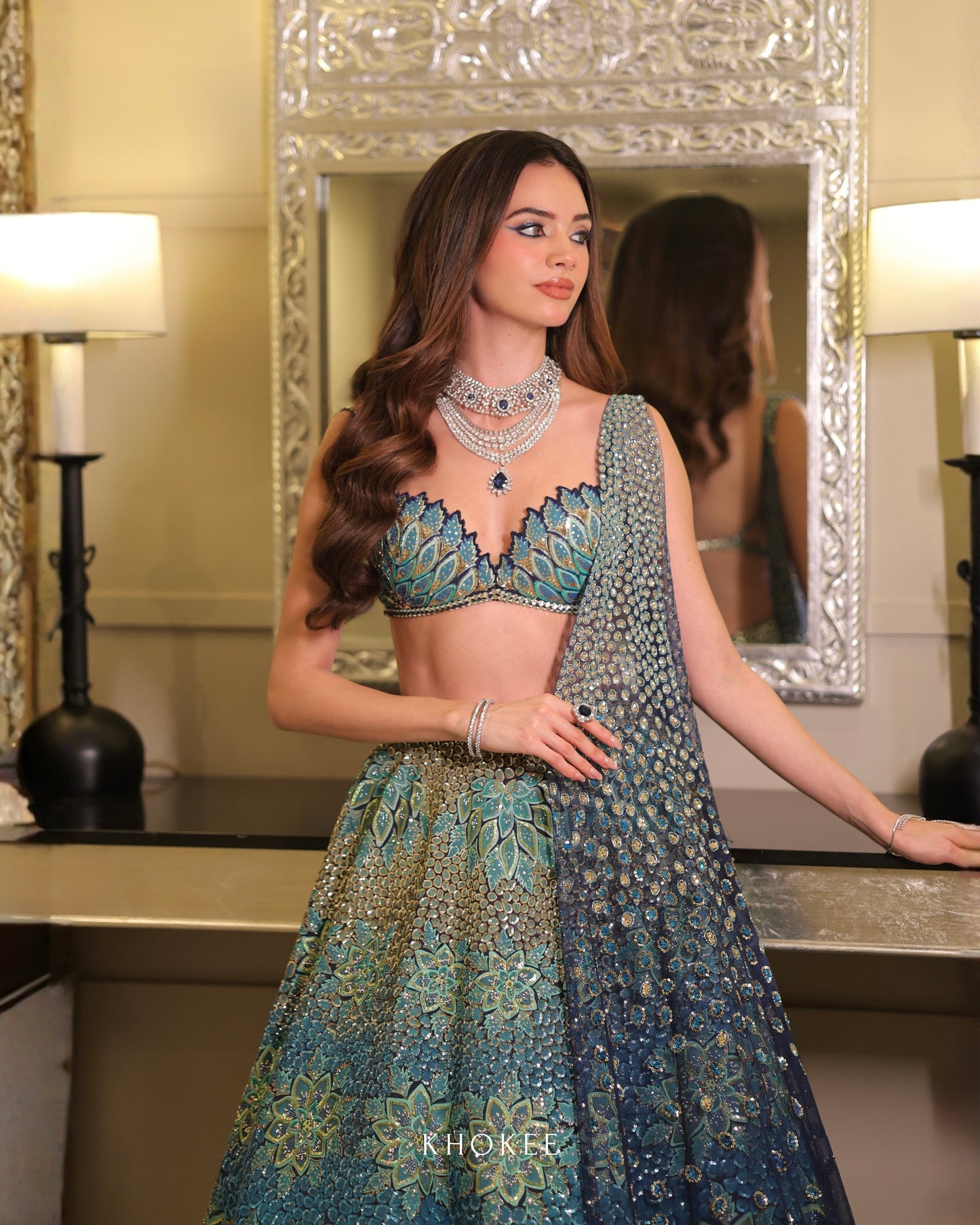 ANVAYA LEHENGA SET