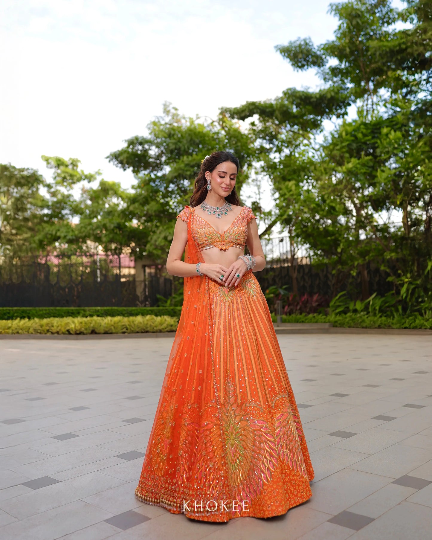 PHLORA LEHENGA SET