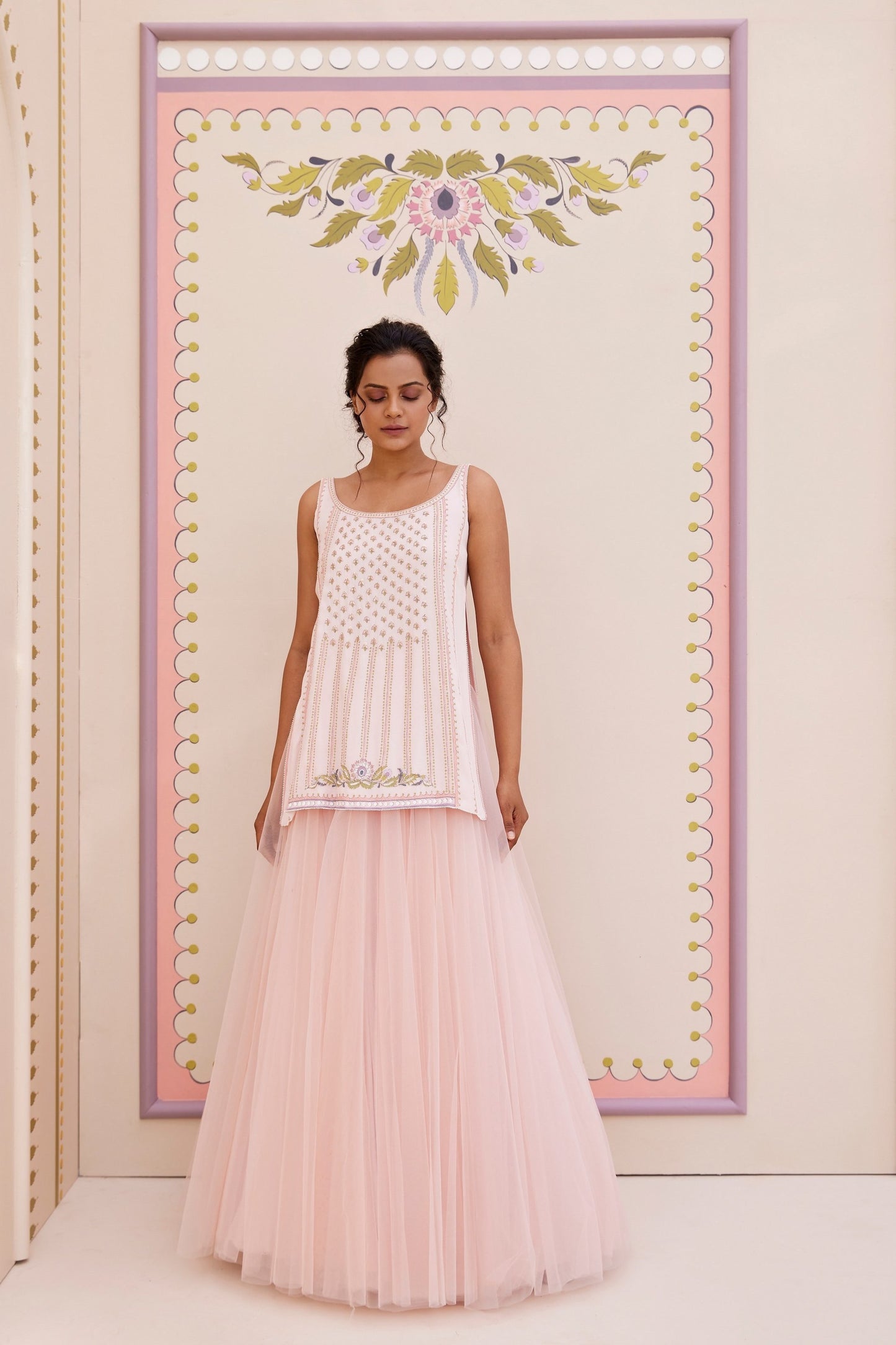 NIRALA FLAP LEHENGA SET