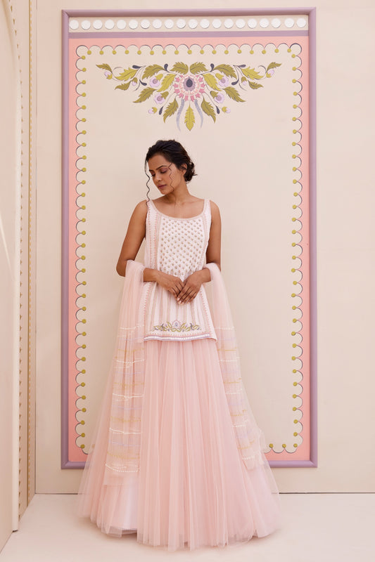 NIRALA FLAP LEHENGA SET