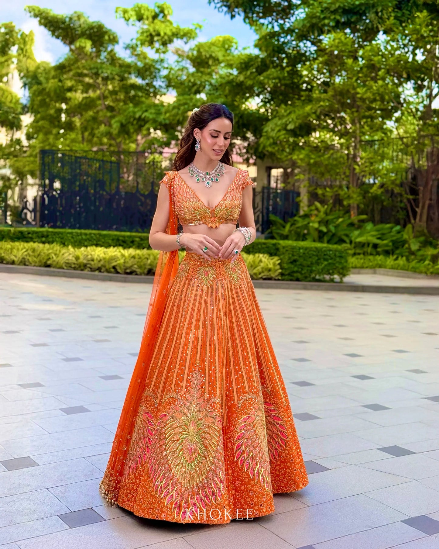 PHLORA LEHENGA SET
