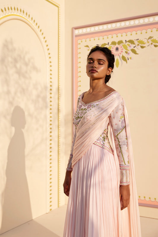 PINK SHUBH GOWN