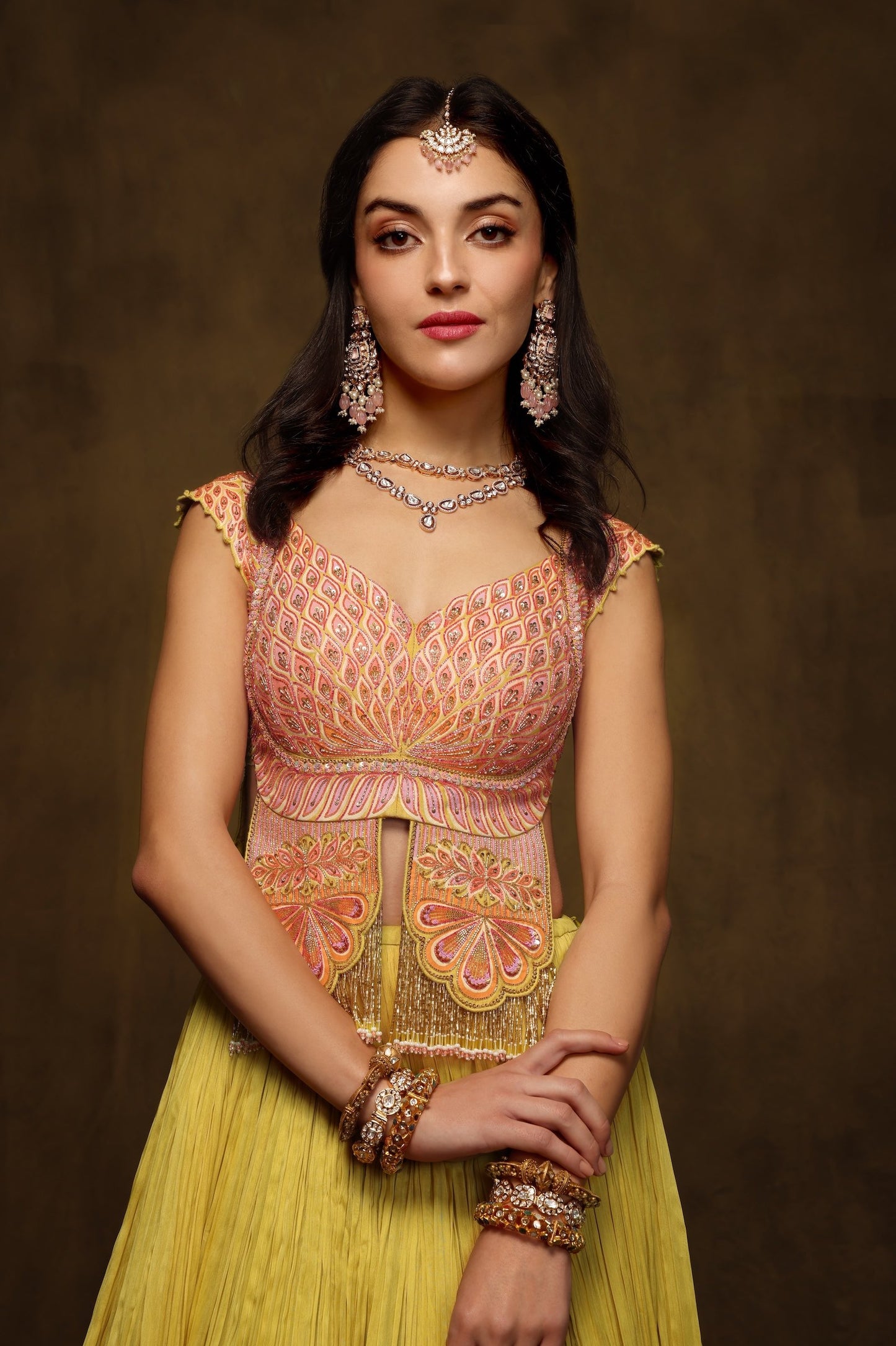 MOR FLAP LEHENGA SET