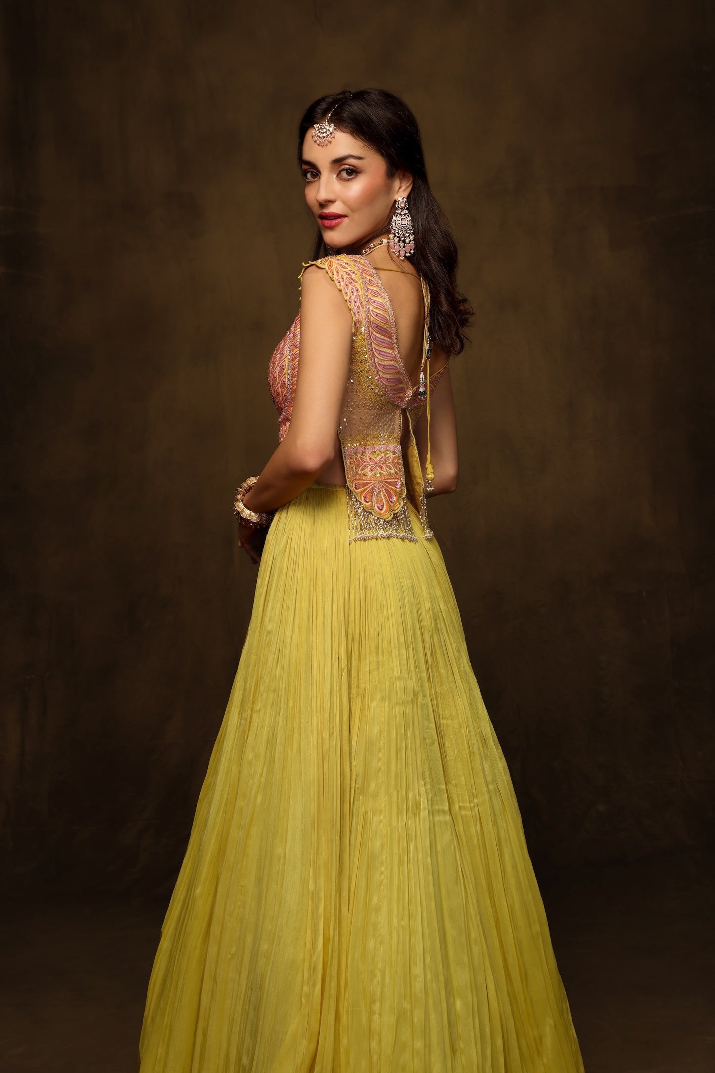 MOR FLAP LEHENGA SET
