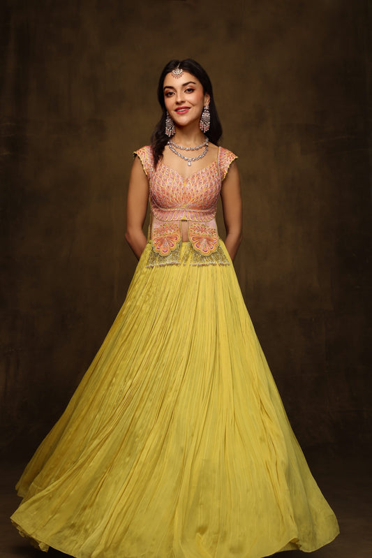 MOR FLAP LEHENGA SET