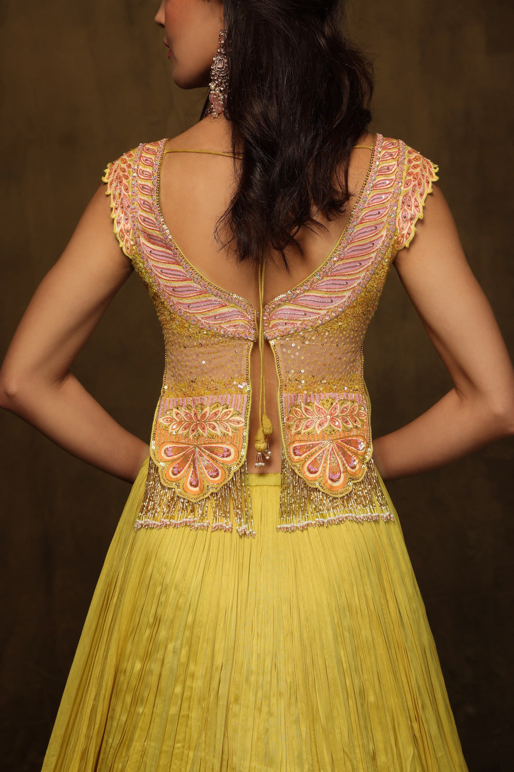 MOR FLAP LEHENGA SET
