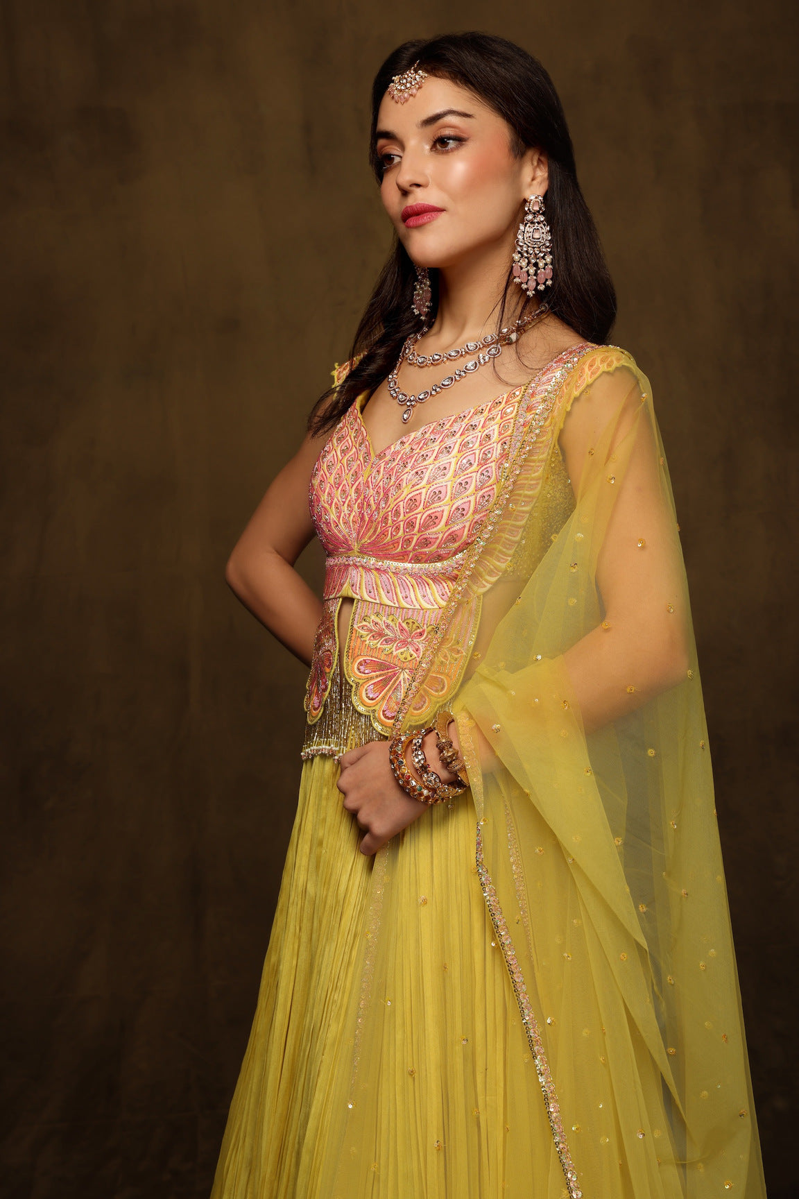 MOR FLAP LEHENGA SET