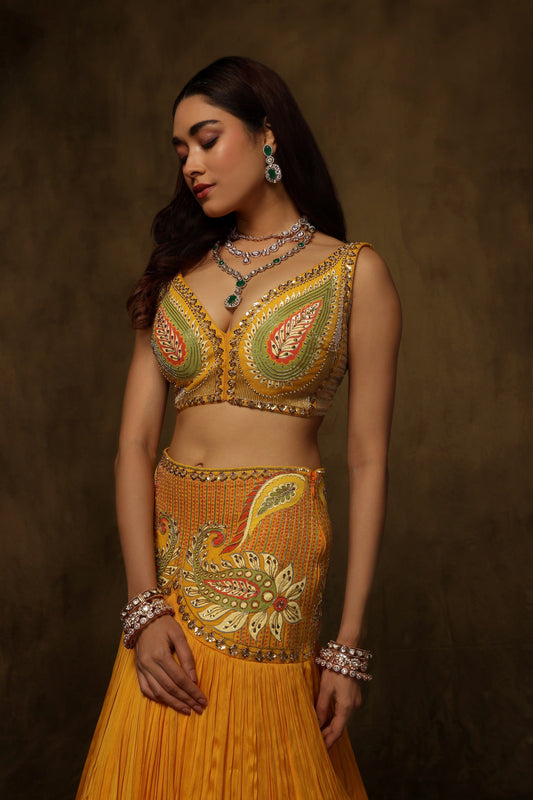 BINDI LEHENGA SET