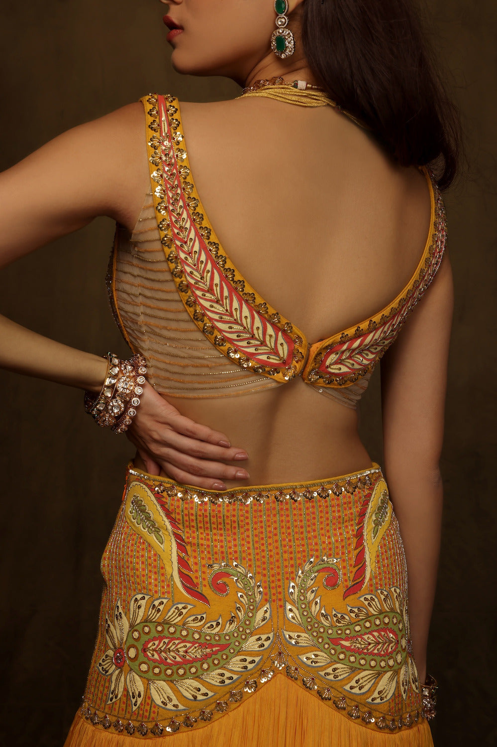BINDI LEHENGA SET