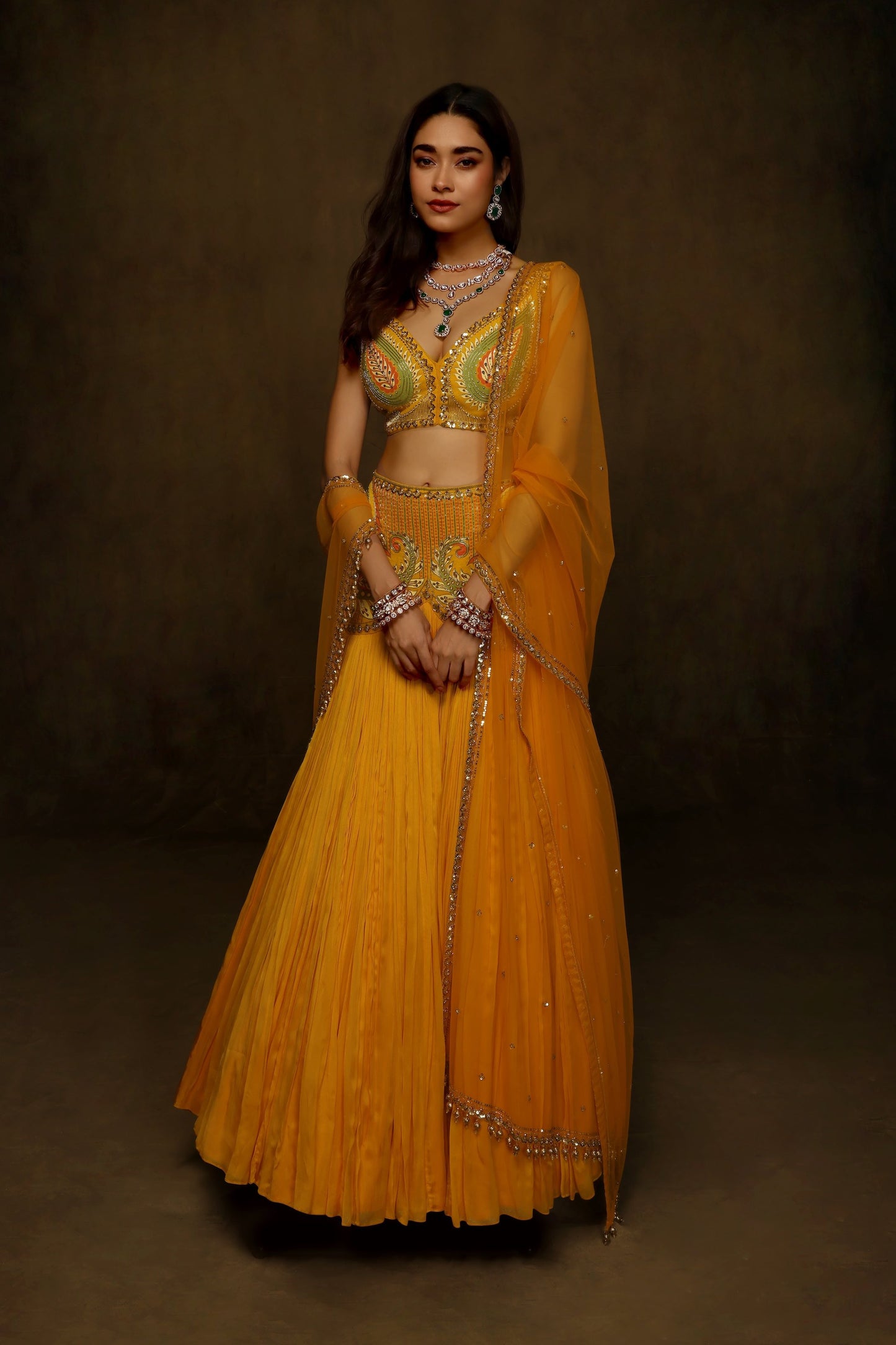 BINDI LEHENGA SET