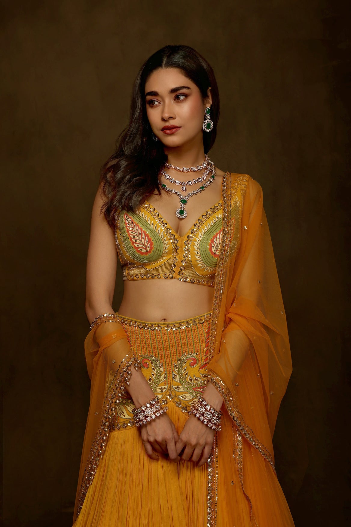 BINDI LEHENGA SET